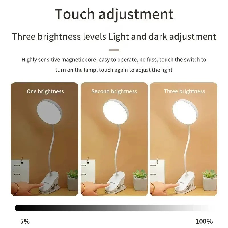 مصباح مكتب محمول قابل لإعادة ا - مراجعة Desk Lamp وسعره