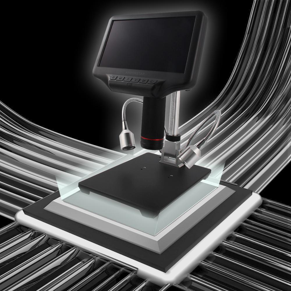 مجهر رقمي أندونستار AD407 مع ش - مراجعة Monitor Stand وسعره