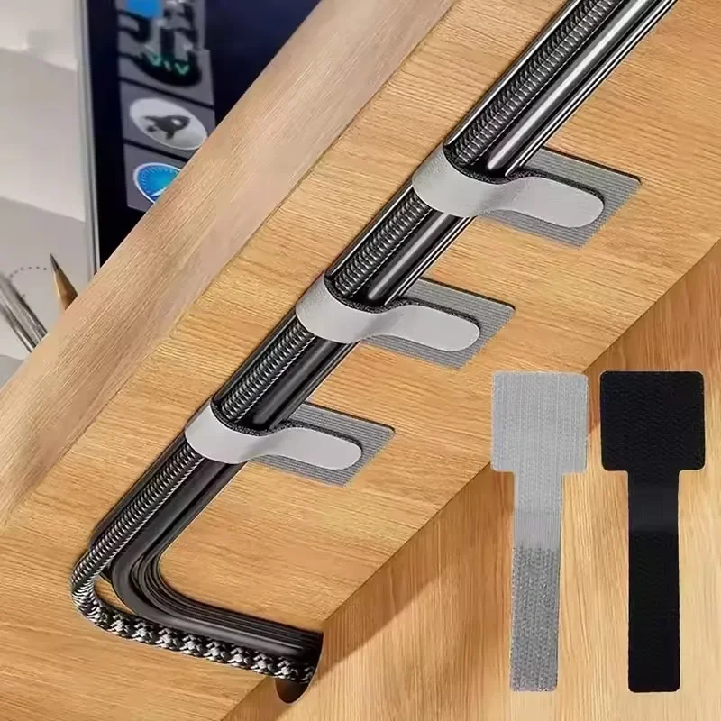 أربطة كابلات قابلة لإعادة الاس - مراجعة Desk Organizer وسعره