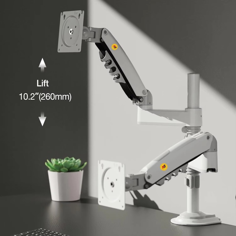 حامل شاشة مزدوج للمكتب، ذراع ش - مراجعة Monitor Stand وسعره
